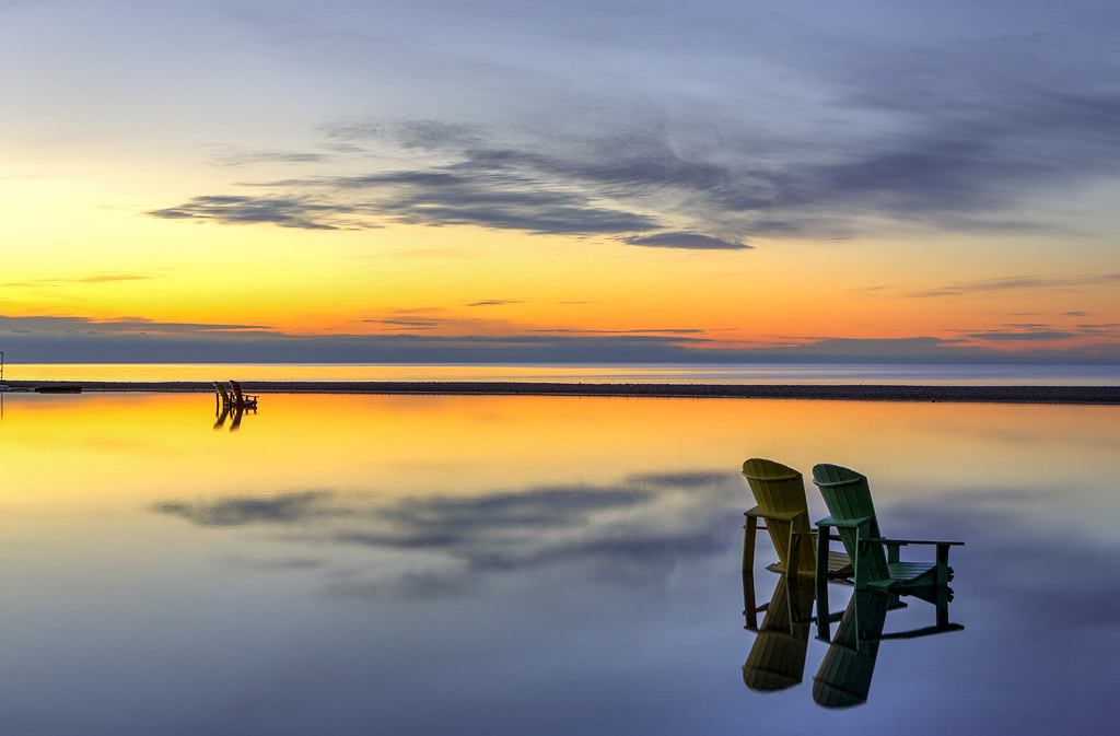 Photo of the Day Flooded Woodbine Beach UrbanToronto