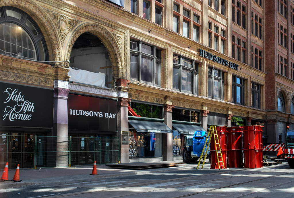 The Eaton Centre's new elevated pedestrian bridge is finally open for  business