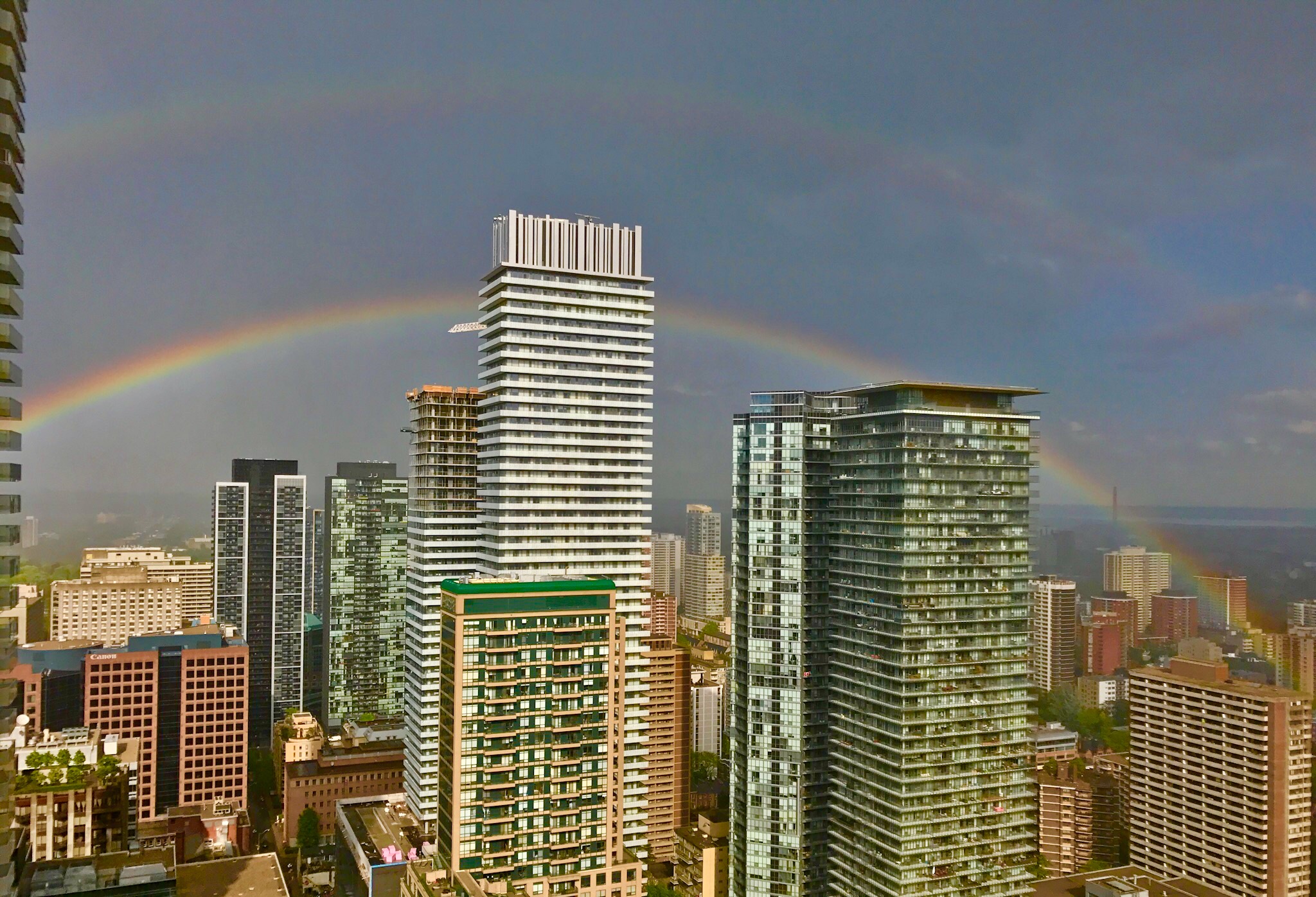 Photo of the Day BloorYorkville Rainbow UrbanToronto