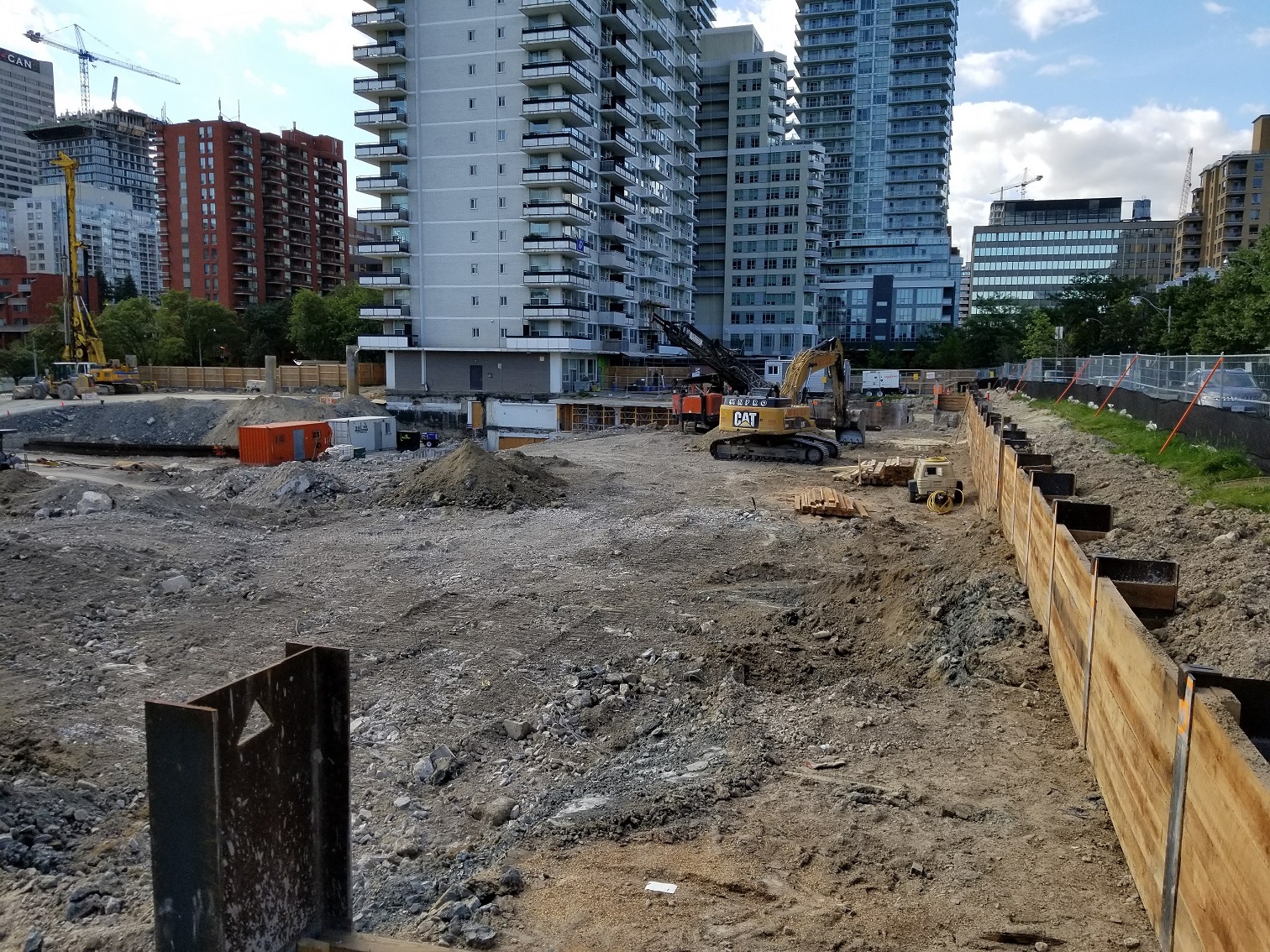 Excavation Prepping Midtown Site of Shiplake's Lillian Park | UrbanToronto