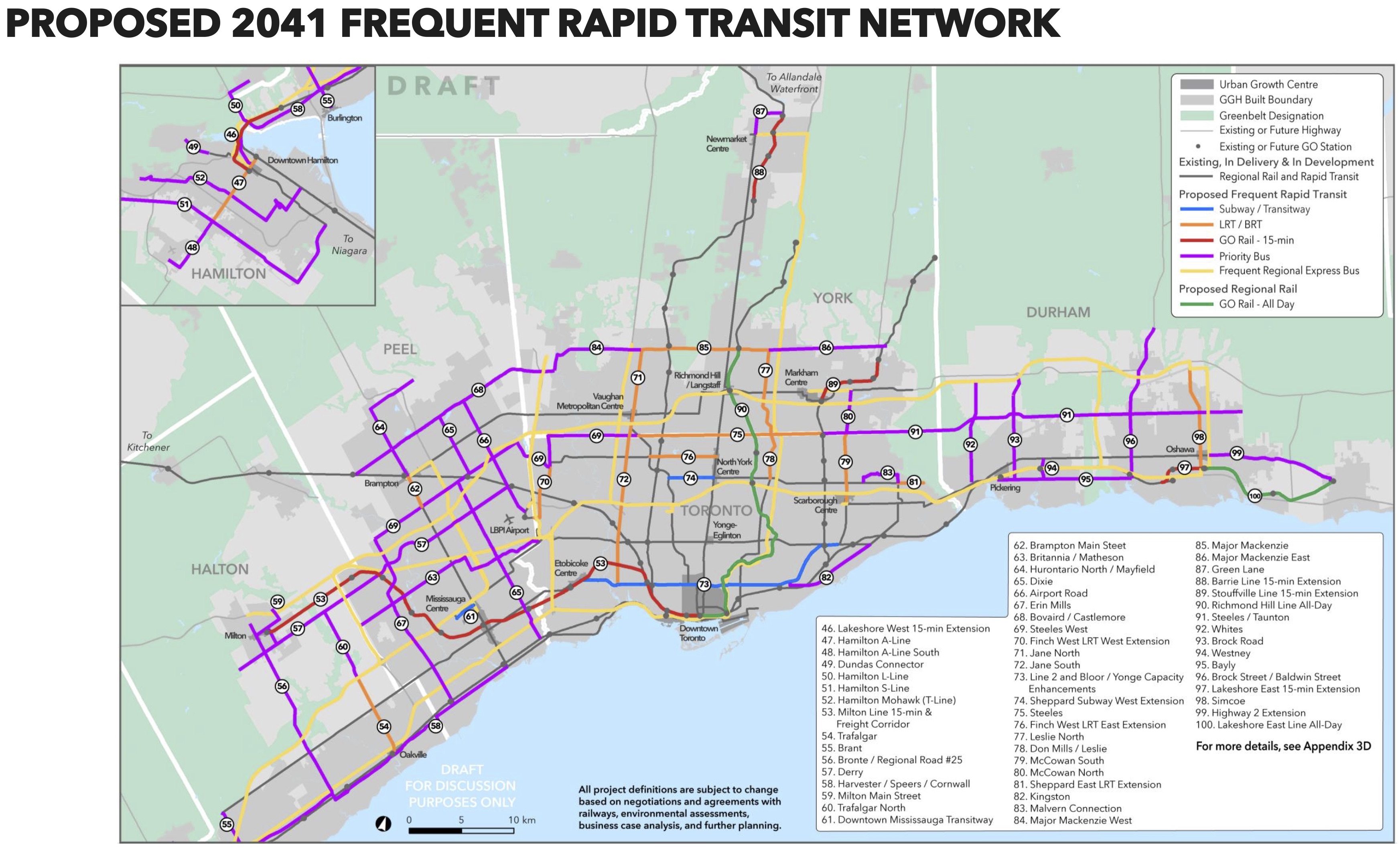 Metrolinx Adopts Draft 2041 Regional Transportation Plan | UrbanToronto