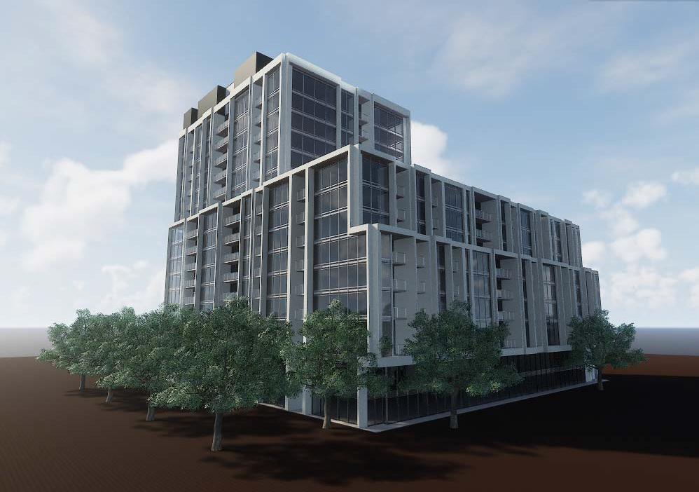 TeepleDesigned Condo Proposed on Queensway East of Islington