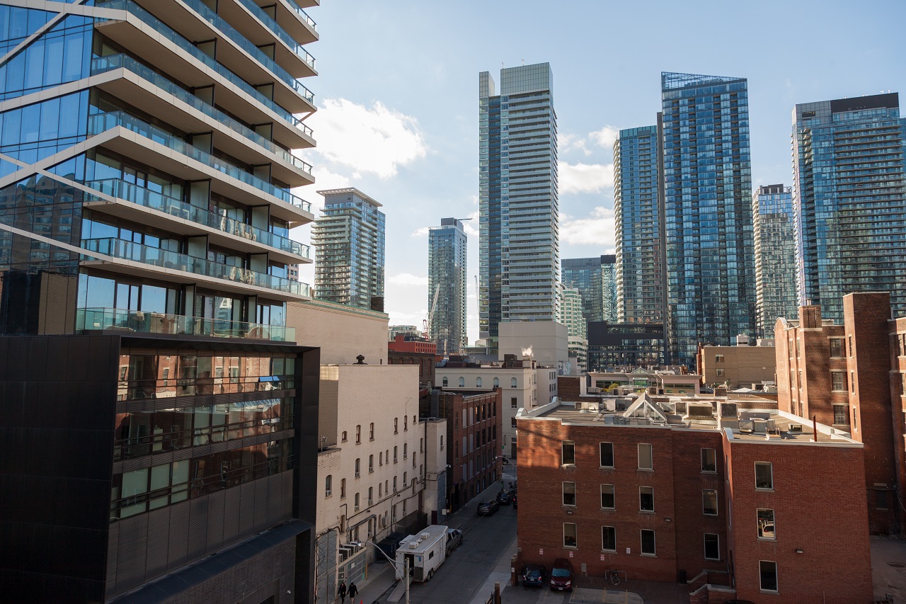 Throwback Thursday Entertainment District Skyline Urbantoronto