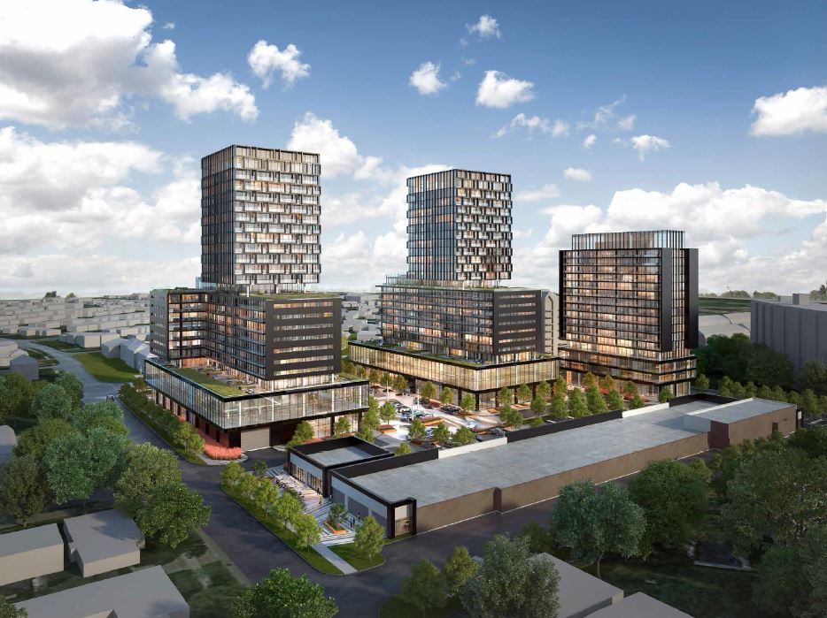 Urban Redevelopment Proposed for Suburban Etobicoke Plaza UrbanToronto