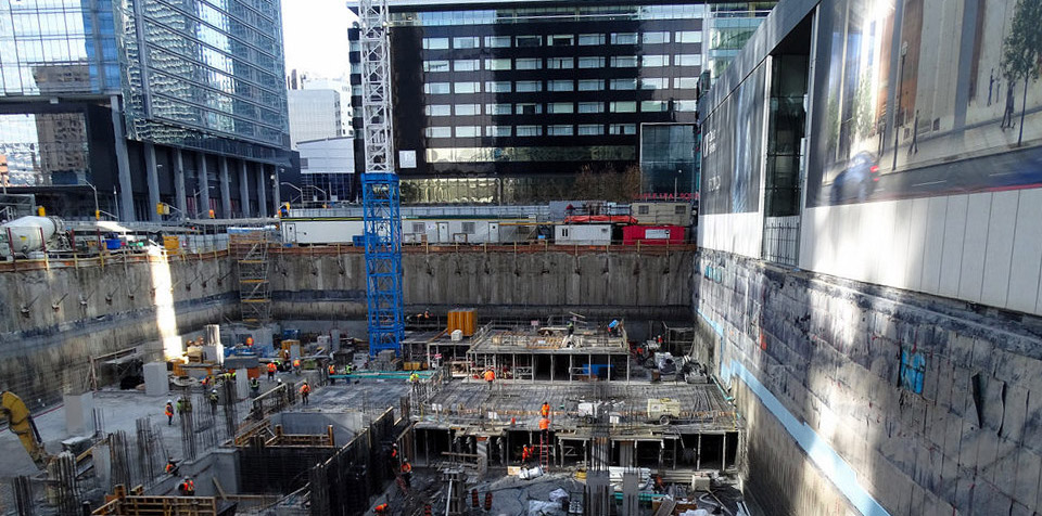 Below Grade Levels Taking Shape For 16 York Office Tower | UrbanToronto