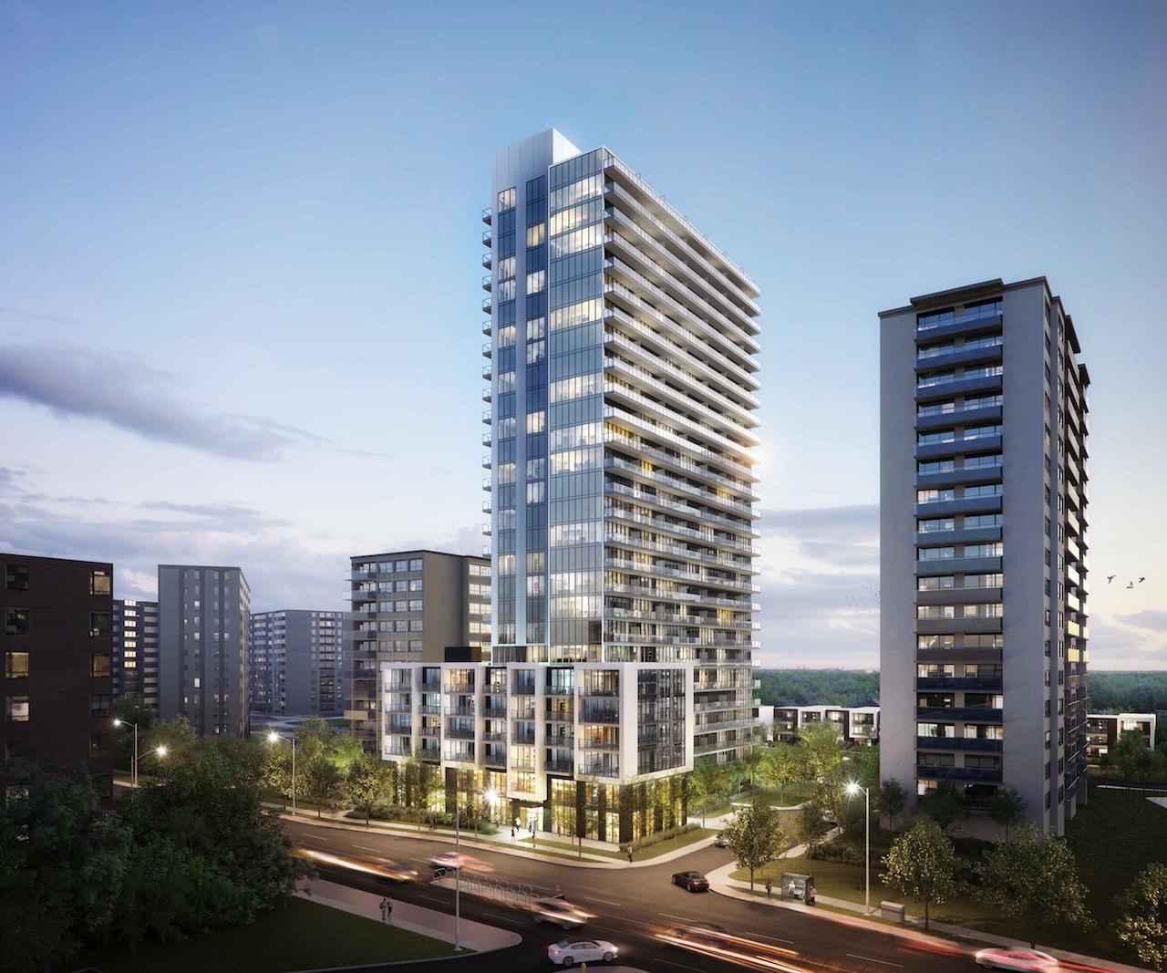 Infill Proposed at North York Tower-in-the-Park Site on Bathurst ...