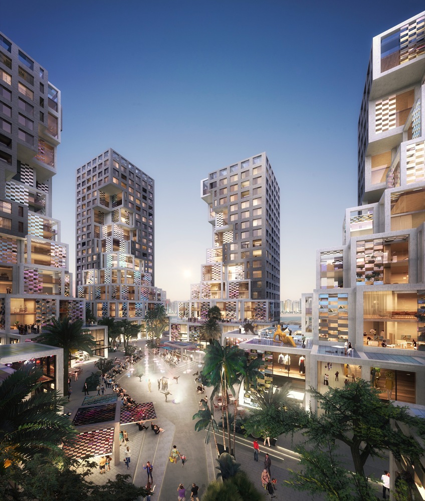 MVRDV Makes a Splash in UAE with Pixel Project SkyriseCities