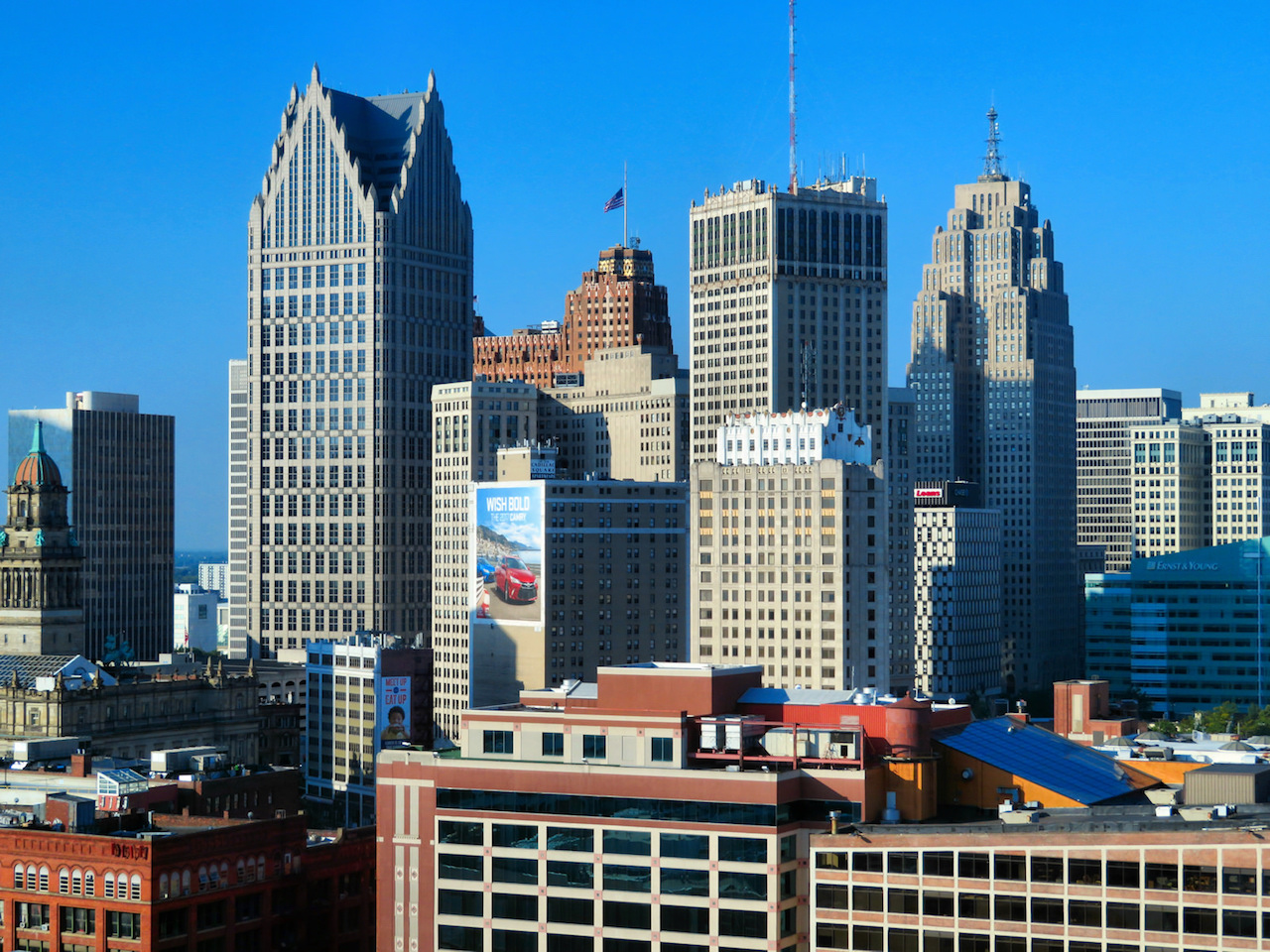 Detroit Cityscape 