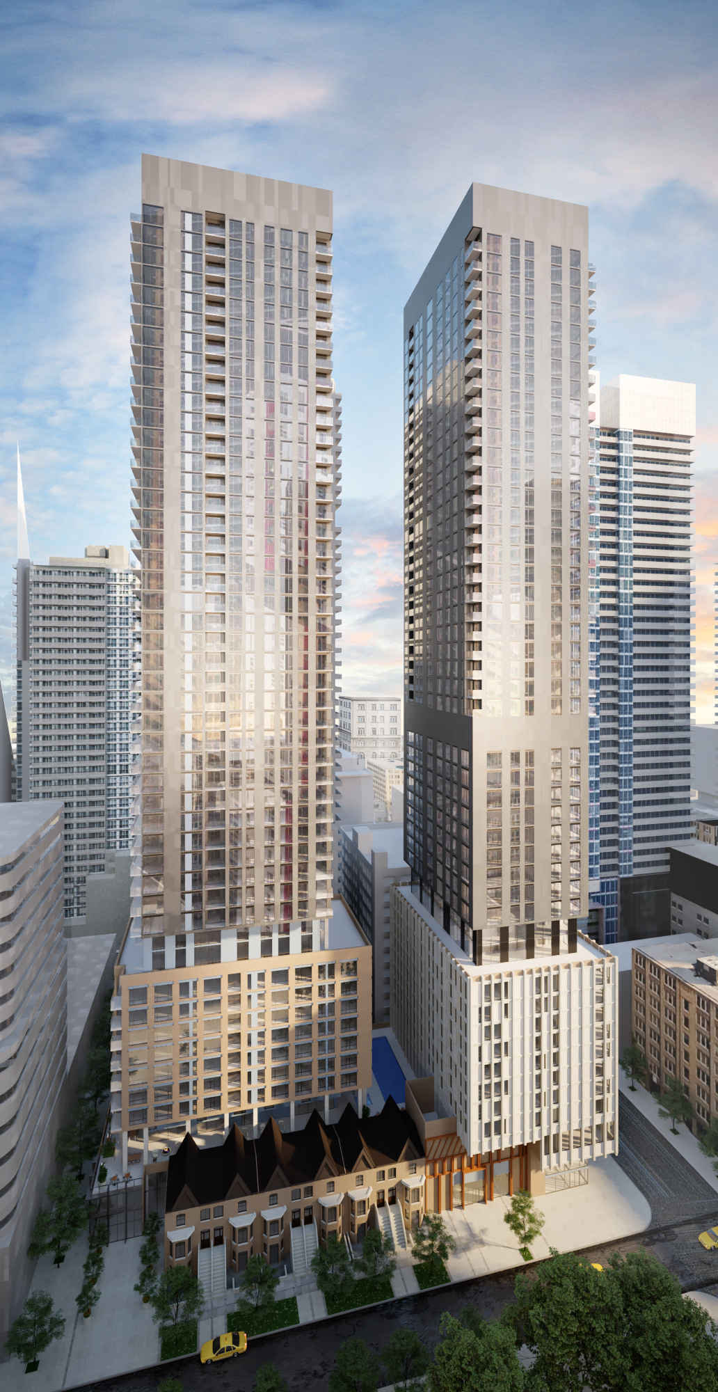 Plaza's Theatre District Residence: Two Towers Going Up | UrbanToronto