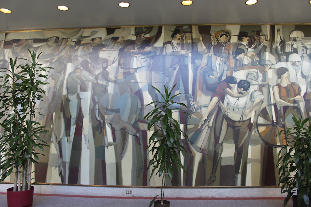 Work of Art: John J. Bowlen Building Mural by Ron Spickett - Avenue Calgary