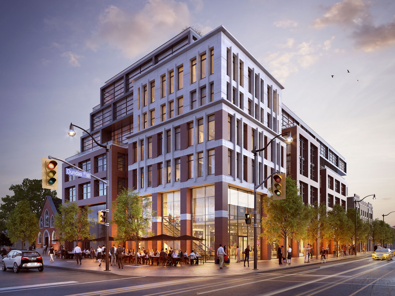 Community Gets First Look at 2946 Dundas West Renderings UrbanToronto