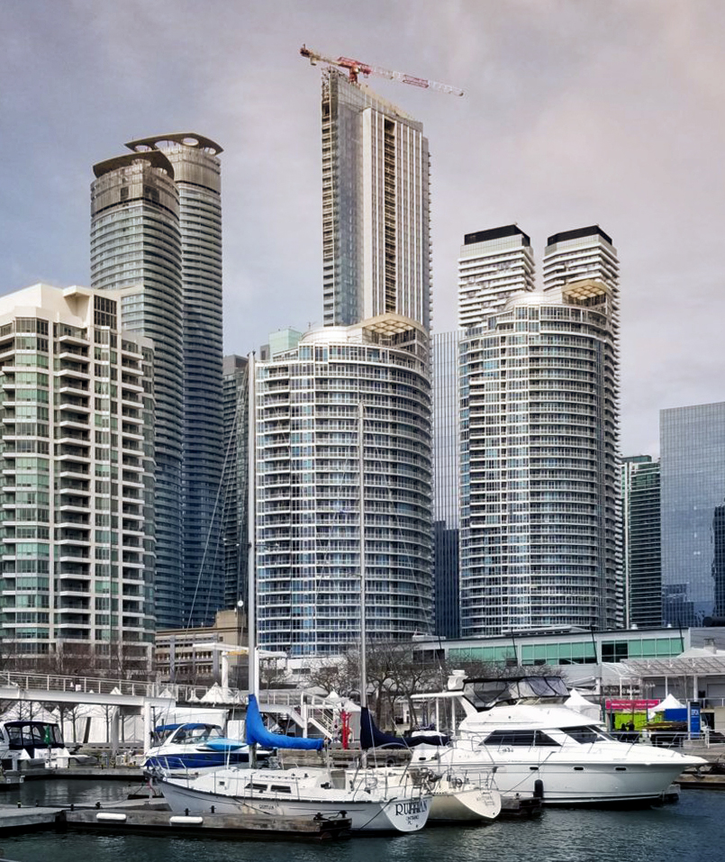 Photo of the Day: South Core Towers | UrbanToronto