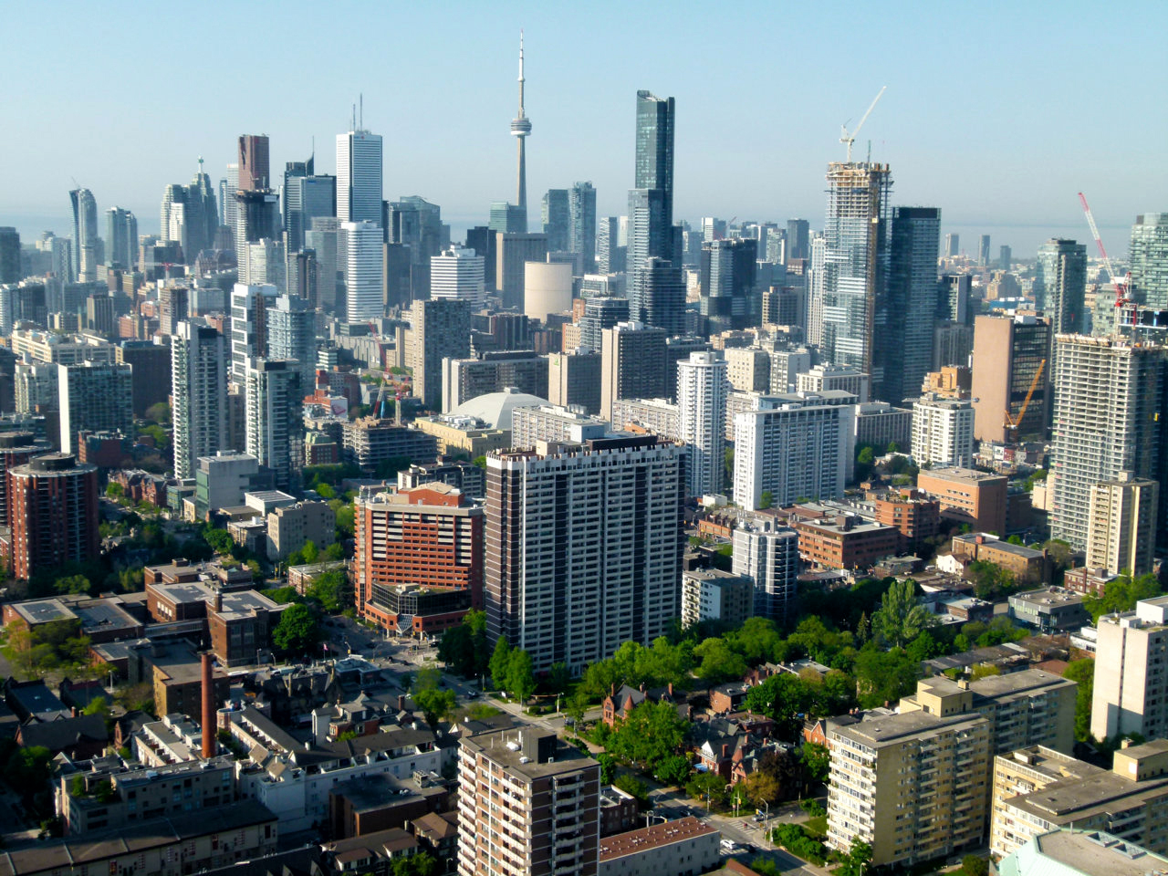 Photo of the Day: Skyline from The Selby | UrbanToronto