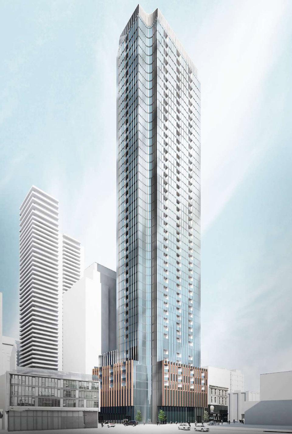 Cocos keeling molga Massing Revised for Teeple-Designed Tower at 120 Church | UrbanToronto