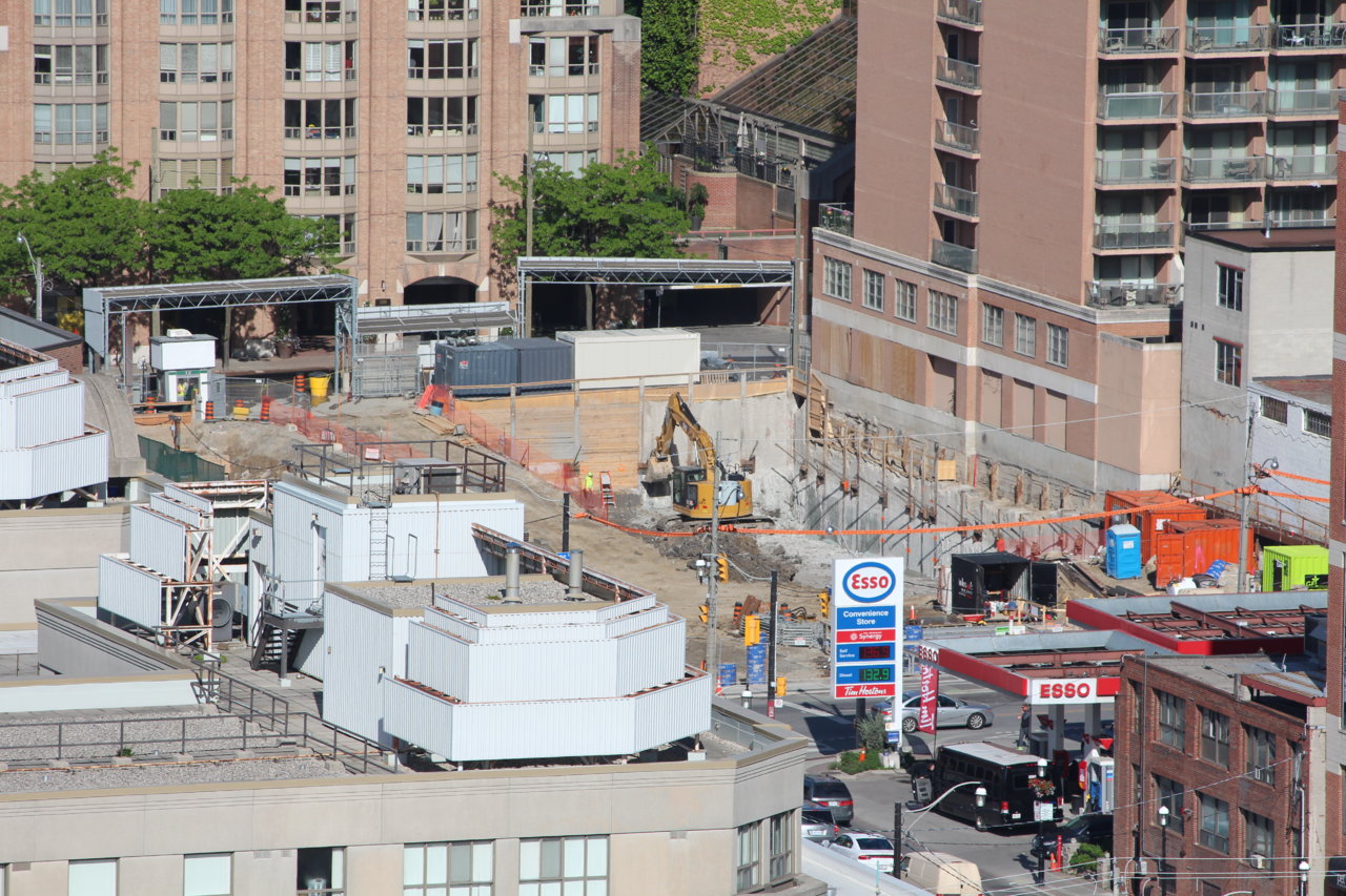 Excavation and Tiebacks Progressing for St. Lawrence Condos UrbanToronto