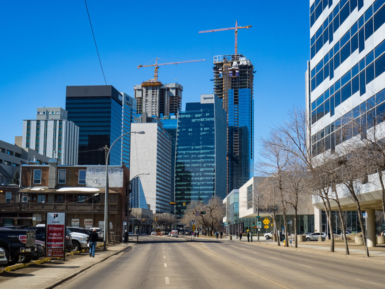 Four Years Of Change On The Downtown Skyline Skyriseedmonton