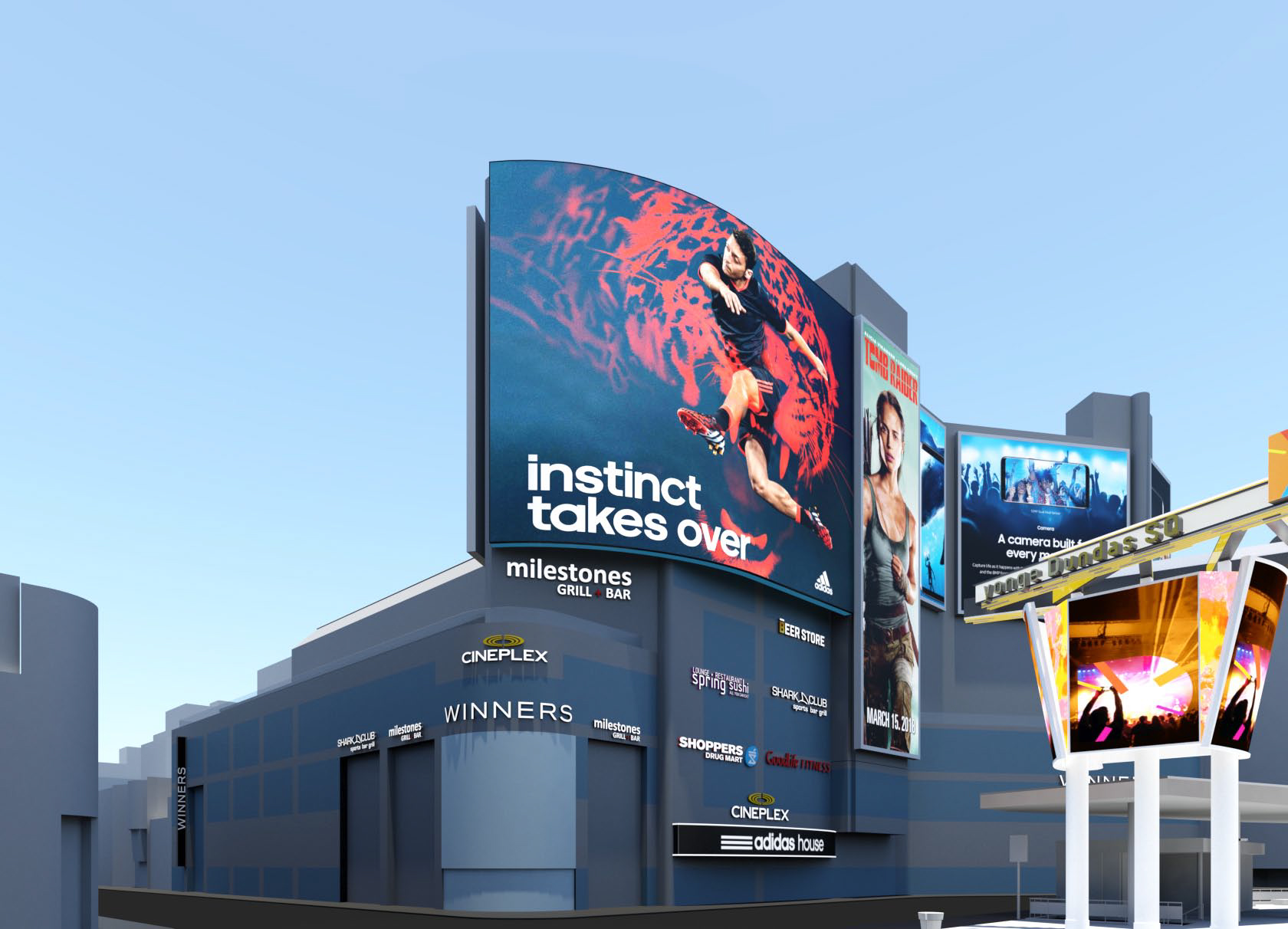 Massive Digital Display Makeover Proposed for Yonge and Dundas