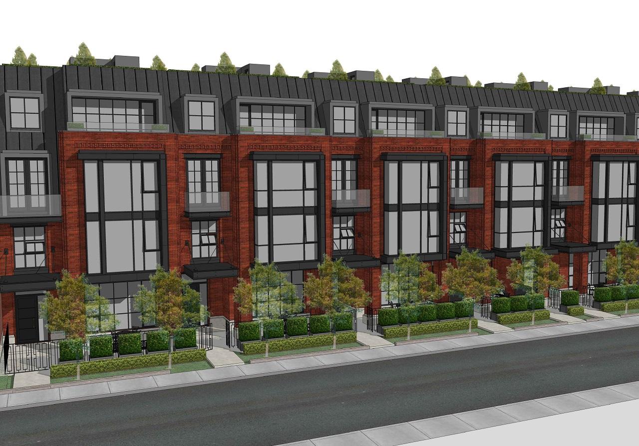 Stacked Townhomes Proposed for Birch Avenue in Summerhill UrbanToronto