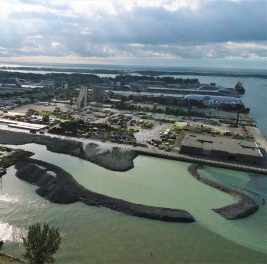 Port Lands Lakefilling Project Creating New Shoreline UrbanToronto