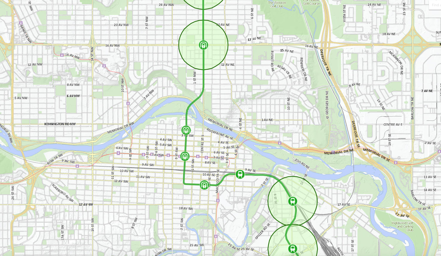 Green Line Lrt Map Latest Green Line Lrt Tunnelling Proposal A Real Bore | Skyrisecalgary