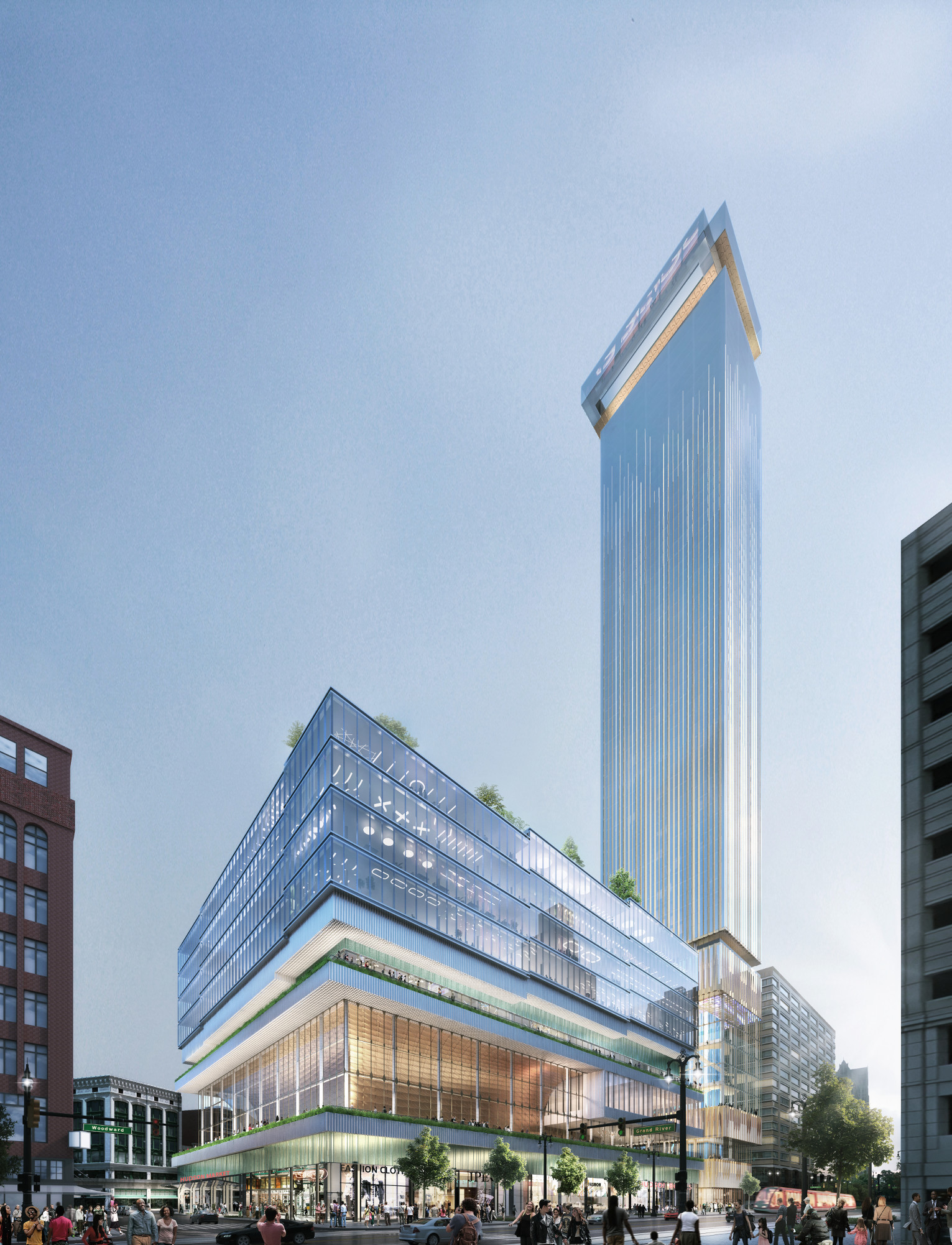 Detroit's Tallest Tower to Get Even Taller | SkyriseCities