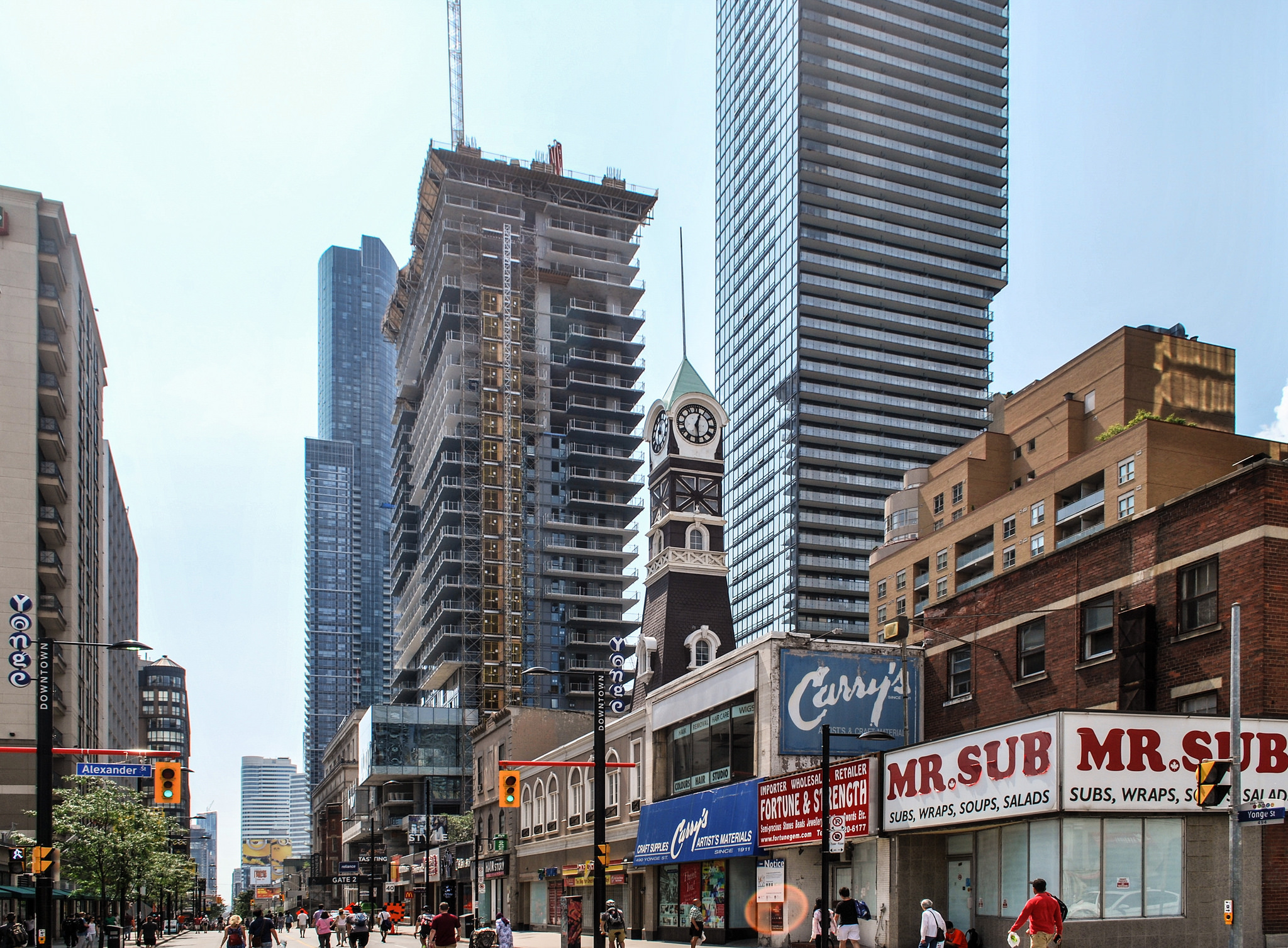 Throwback Thursday Yonge North of College UrbanToronto