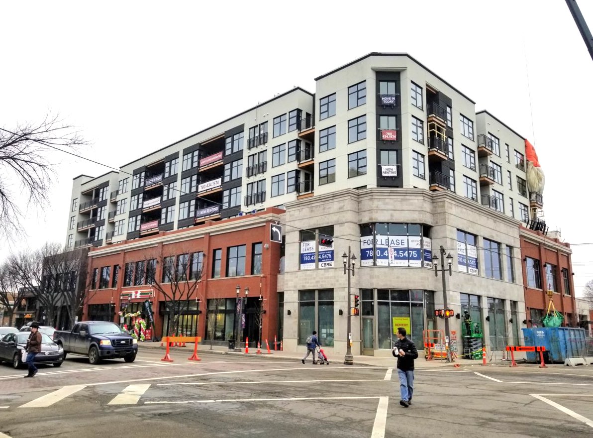 Raymond Block Nearing Completion on Whyte Avenue | SkyriseEdmonton