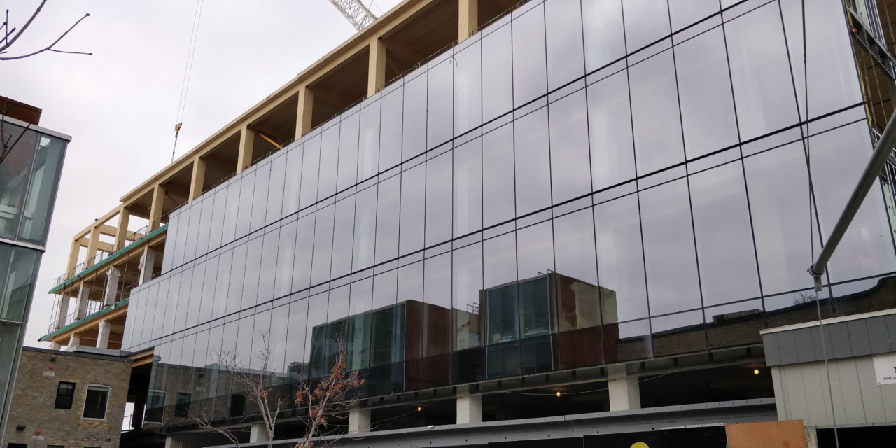 Glazing Adds To Timber Frame Of Hullmark S 80 Atlantic Urbantoronto