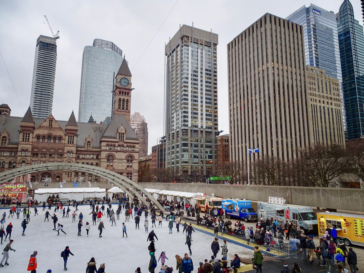 Photo of the Day: Skating at the Square | UrbanToronto