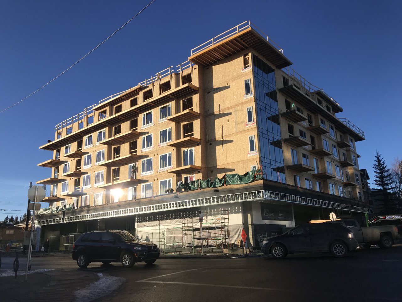 Cladding | Begins on Installation SkyriseCalgary Marda