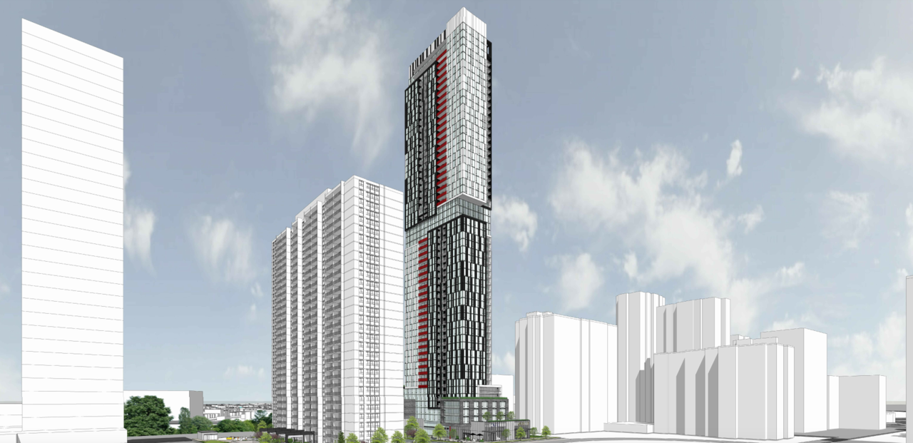 55-Storey Residential Tower Proposed Near Islington Station | UrbanToronto