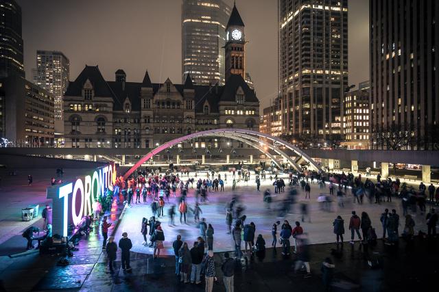 'Rink Social' Pilot Launches Community Place-Making Effort | UrbanToronto