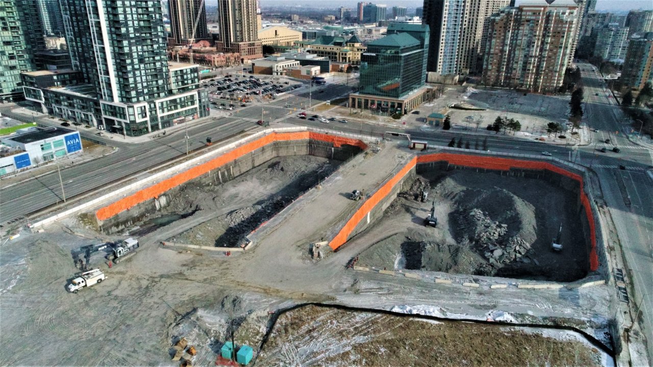 Twin Pits Form for M1 & M2 at M City in Mississauga | UrbanToronto