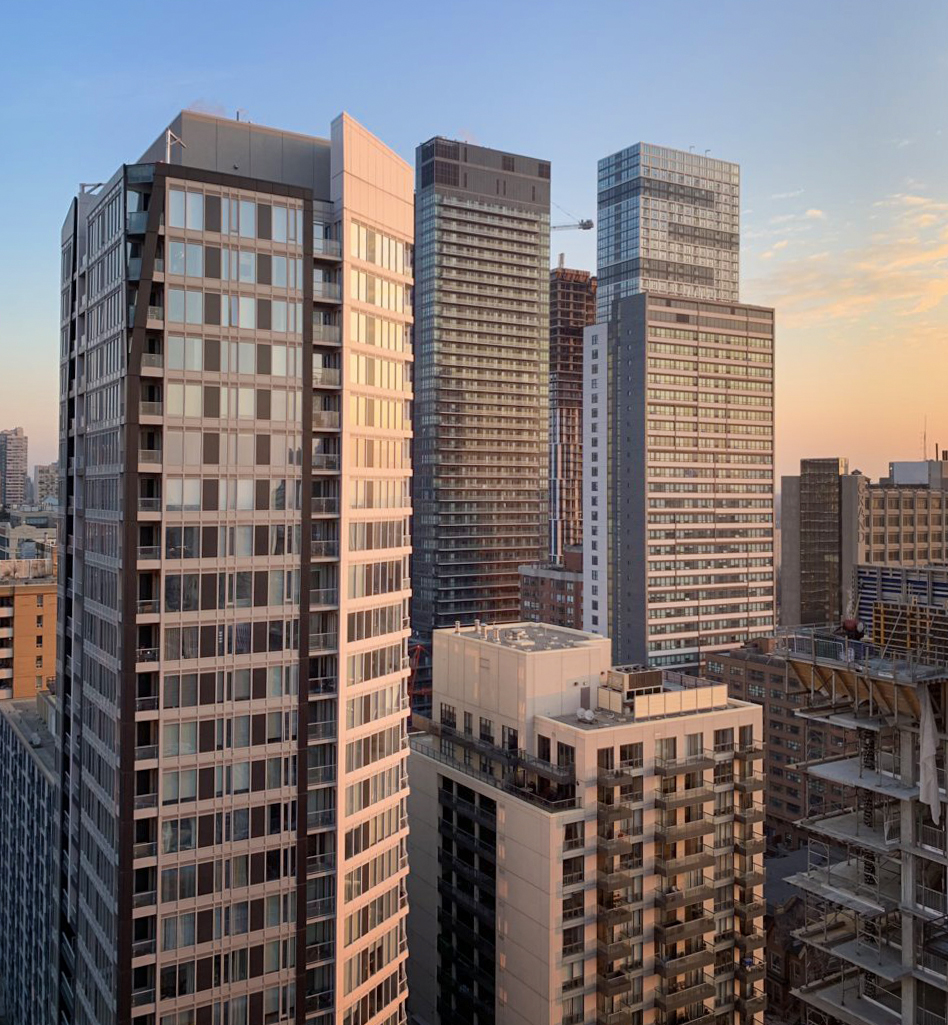 Photo of the Day Garden District Towers UrbanToronto