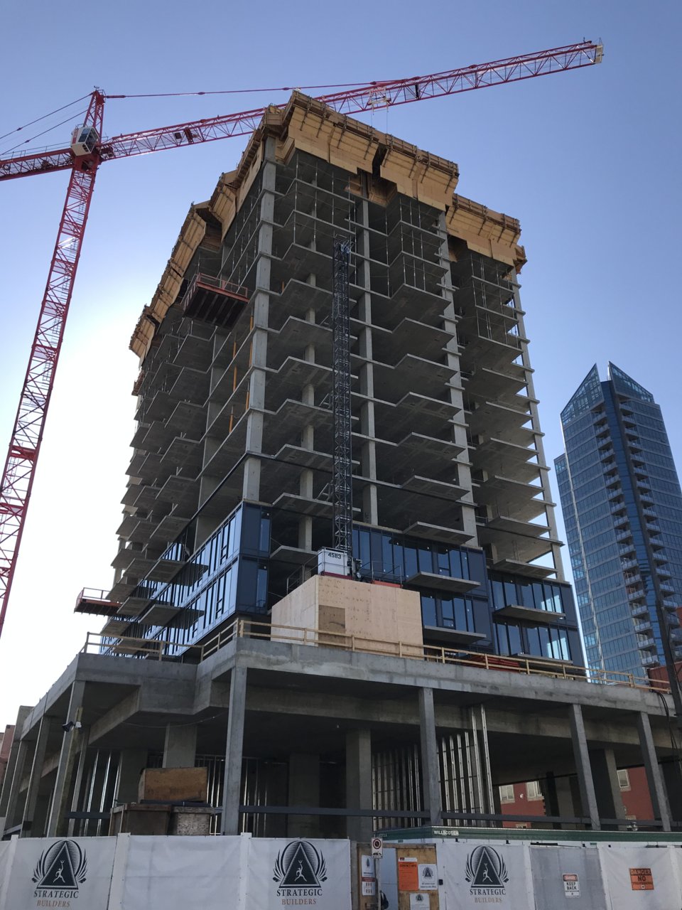 Cladding Underway at One Tower | SkyriseCalgary