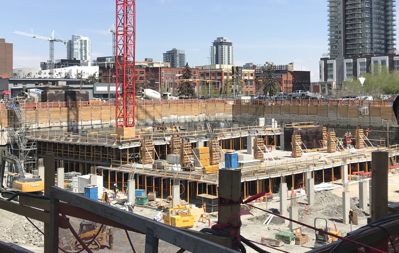 Three-Tower Curtis Block Begins Its Ascent | SkyriseCalgary