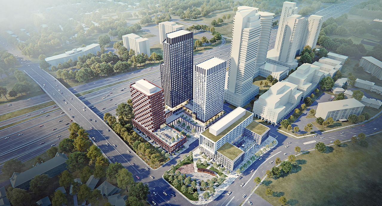Revised Bloor and The East Mall Redevelopment Proposes More Density for