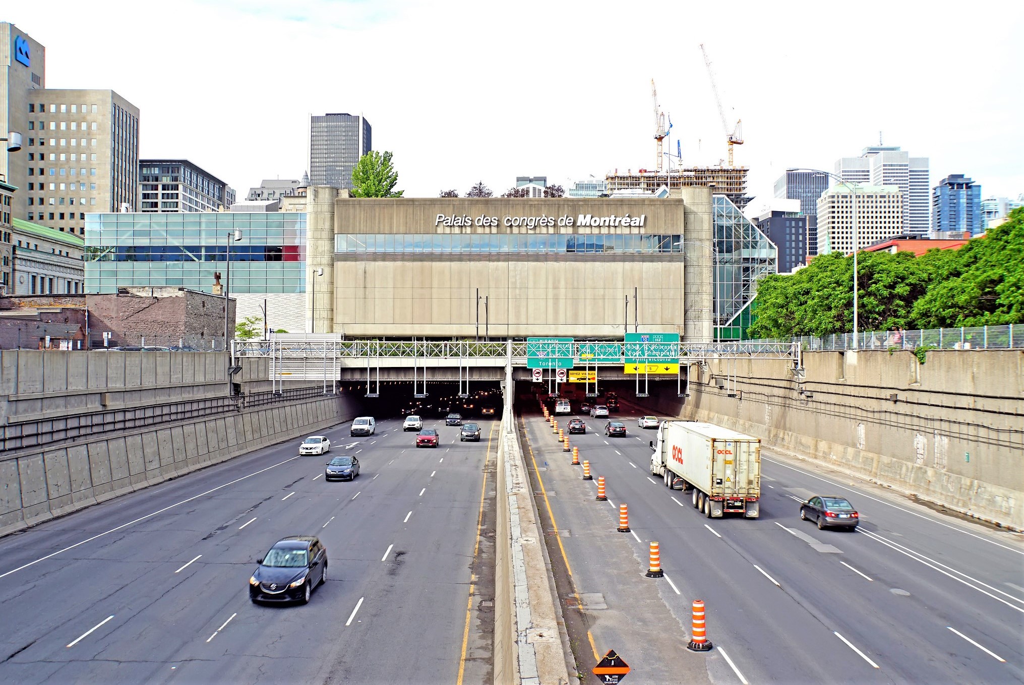 Taking a Ride on Autoroute VilleMarie SkyriseCities
