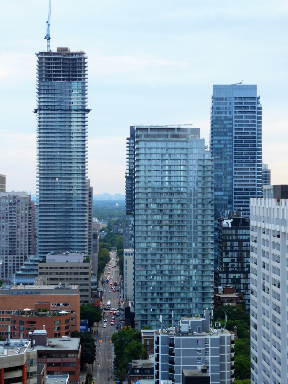 Aerial View of Wellesley Street | UrbanToronto