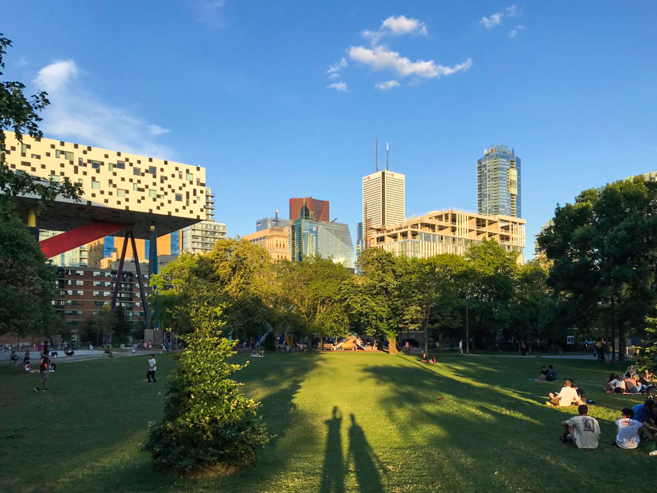 Summer Evening in Grange Park UrbanToronto