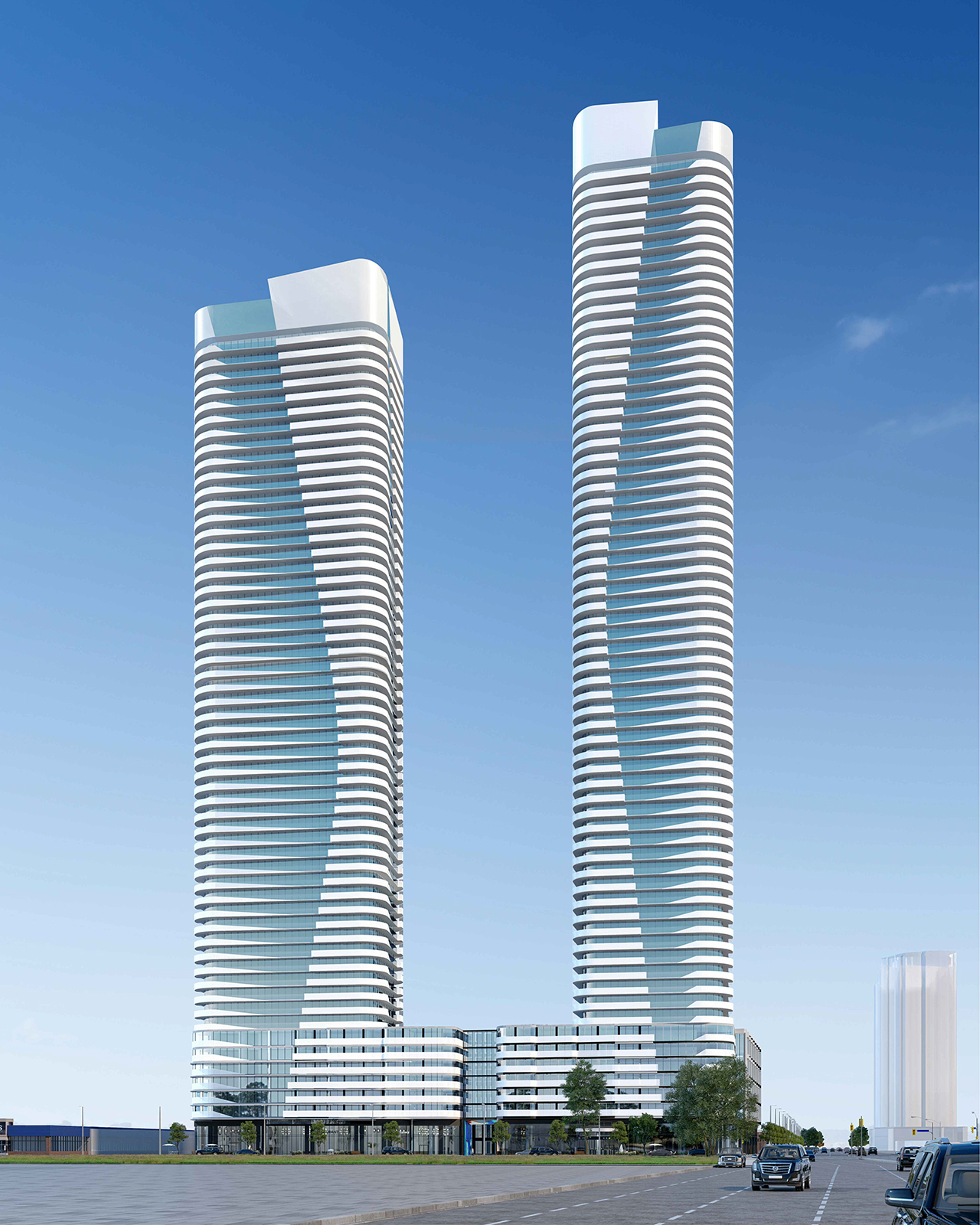 Three-Tower Plan at Yonge and Steeles Revised in Resubmission