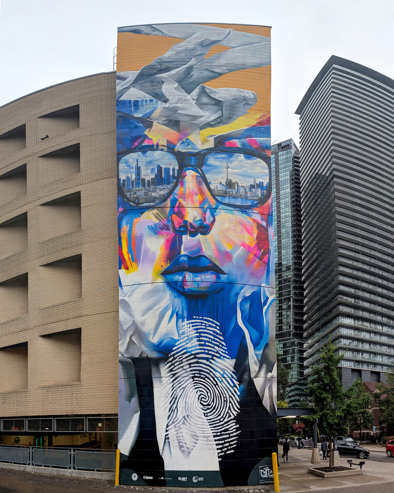 Colourful New Mural Celebrates Frankfurt and Toronto as Sister Cities ...