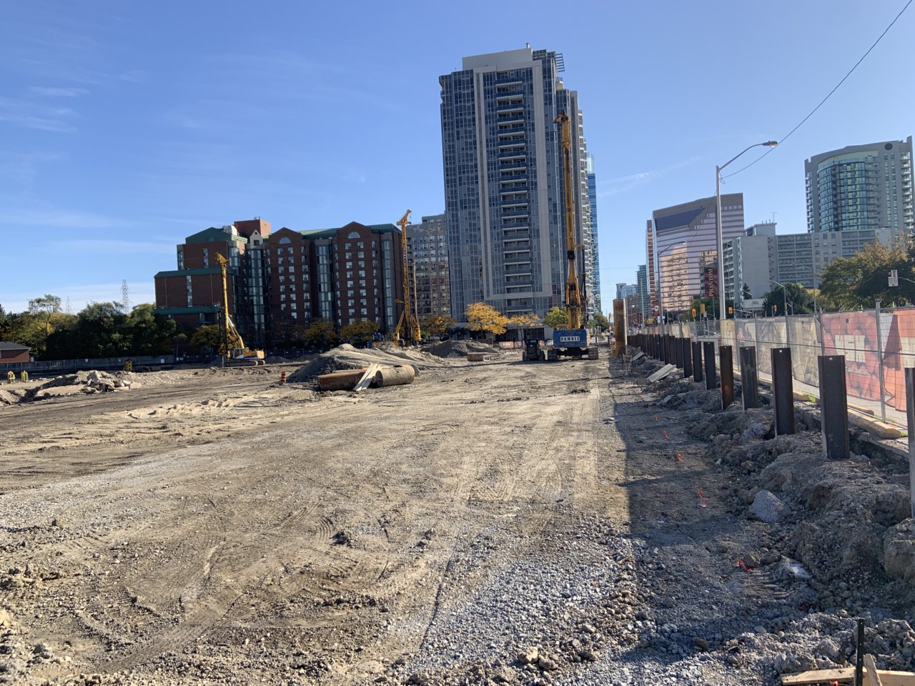 Shoring and Excavation Prepping Site of M2M Condos' First Phase ...