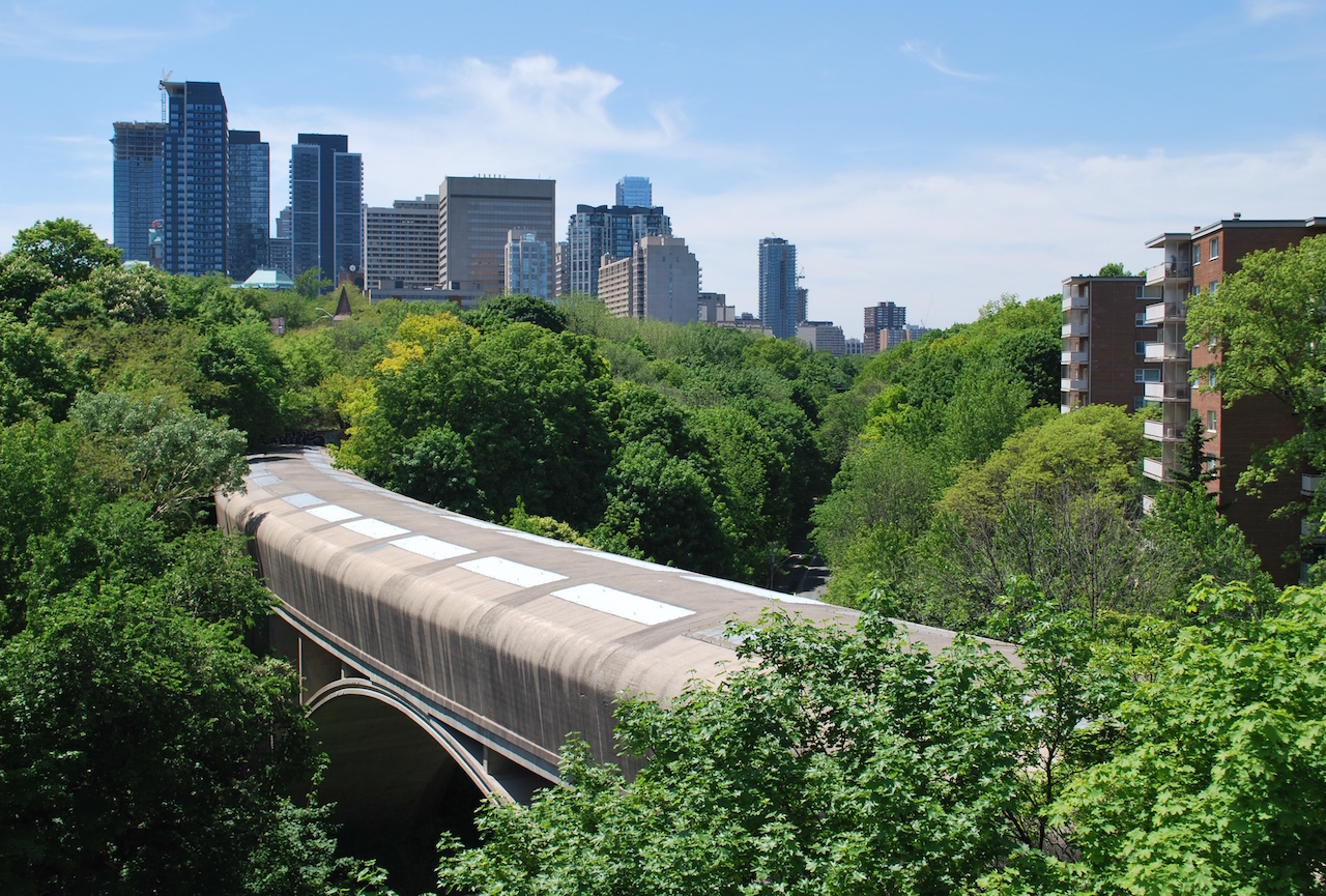 Throwback Thursday Rosedale Valley Bridge UrbanToronto