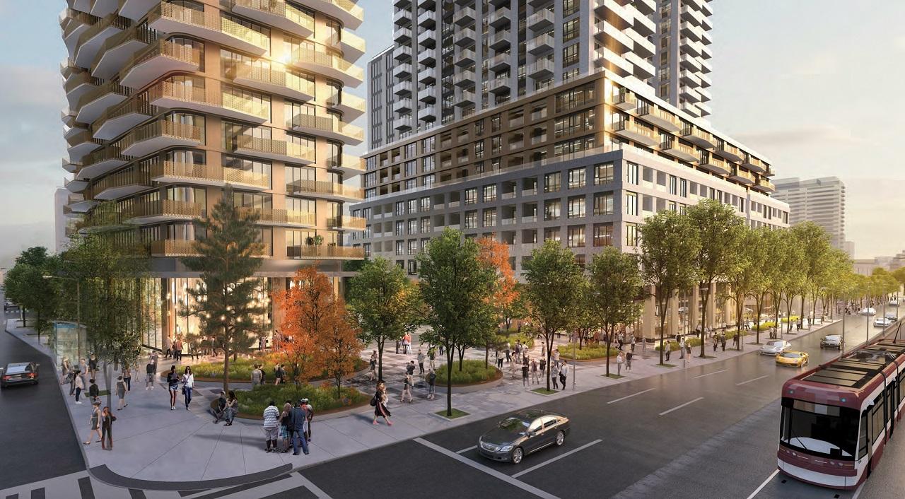 ThreeTower Rental Proposal at Bathurst and St Clair Revised UrbanToronto