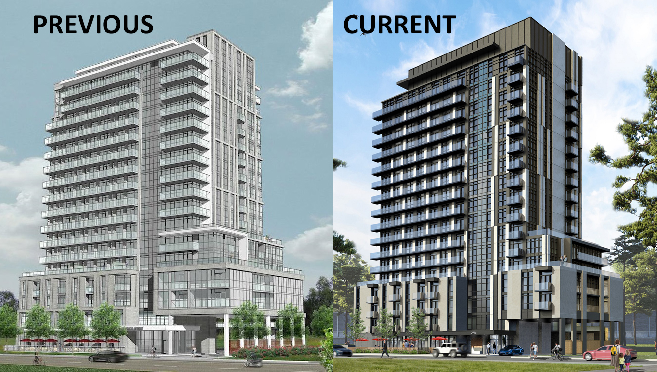 228 Wilson Rental Tower Redesigned in New Submission UrbanToronto