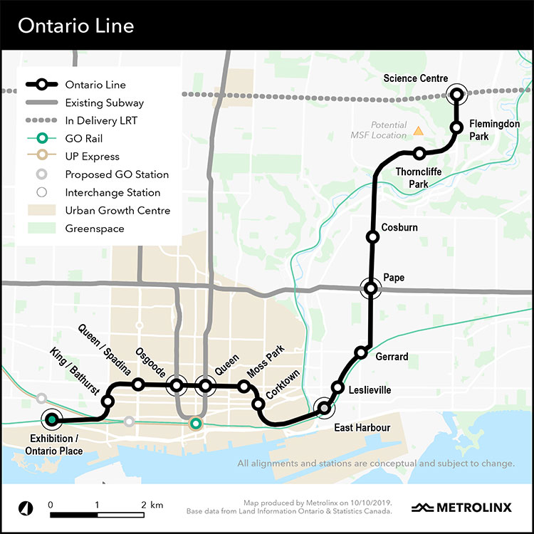 Open Houses Coming Up for Ontario Line Plans, Bloor Bikeway Extension