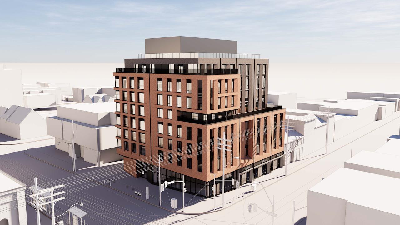 MidRise Condo Proposed at Queen and Bathurst 'Pizza Pizza' Site