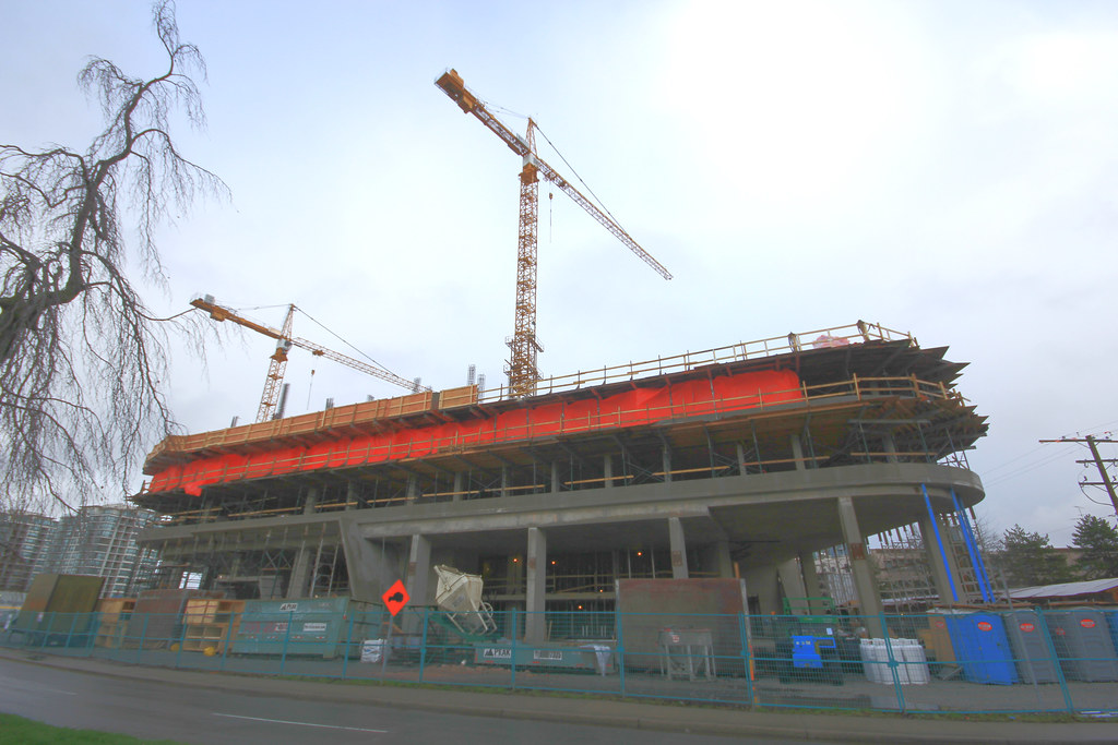 Rounded Corners of Richmond's Cascade City Take Shape SkyriseVancouver