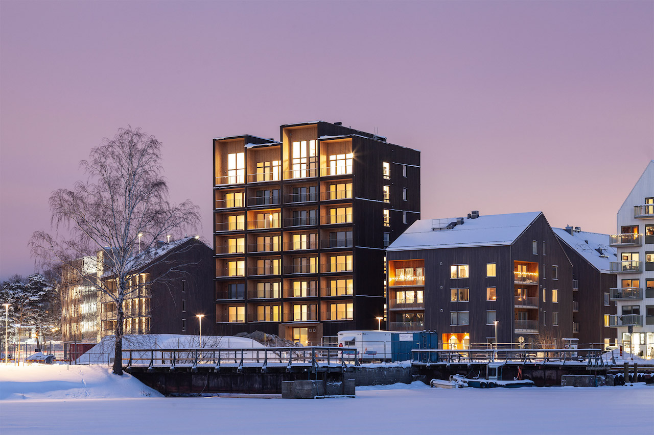 Sweden's Tallest Timber Building Completes Construction | SkyriseCities